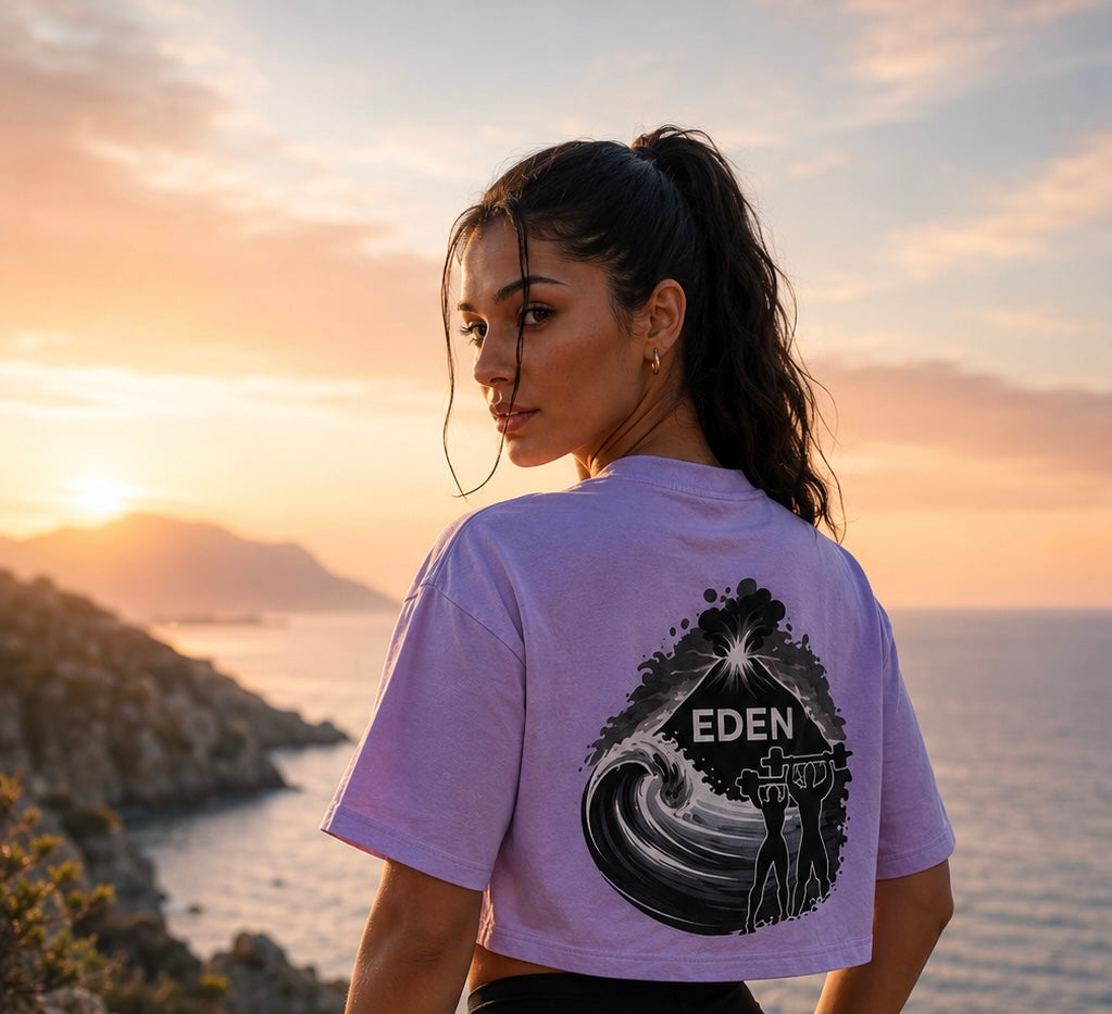 EDENSUVIO Crop T-Shirt — LIMITED EDITION