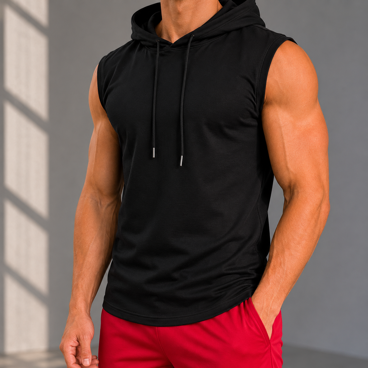 Forge Sleeveless Hoodie