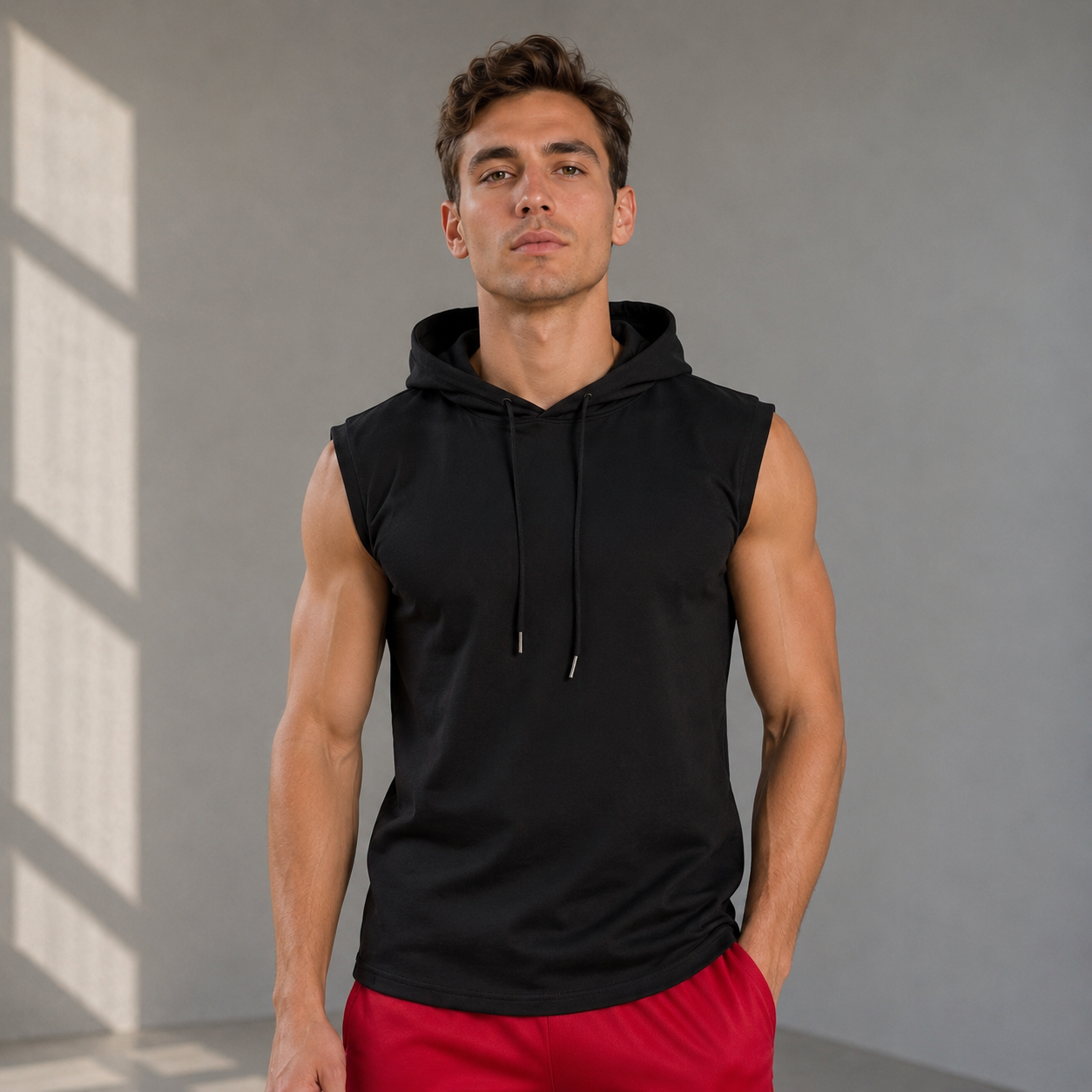 Forge Sleeveless Hoodie