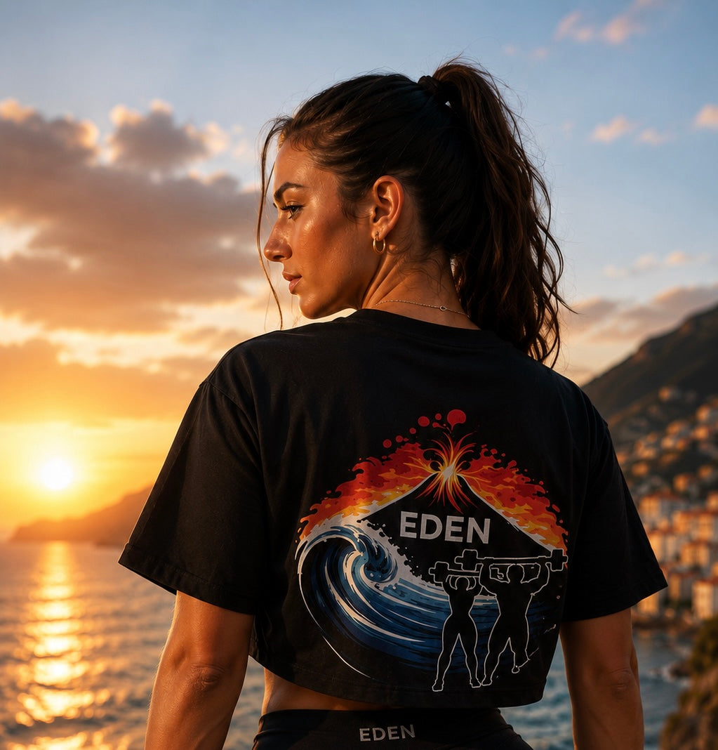 EDENSUVIO Crop T-Shirt — LIMITED EDITION