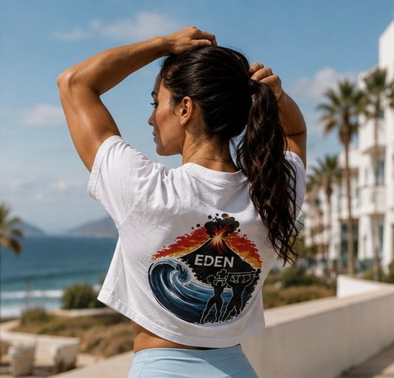 EDENSUVIO Crop T-Shirt — LIMITED EDITION
